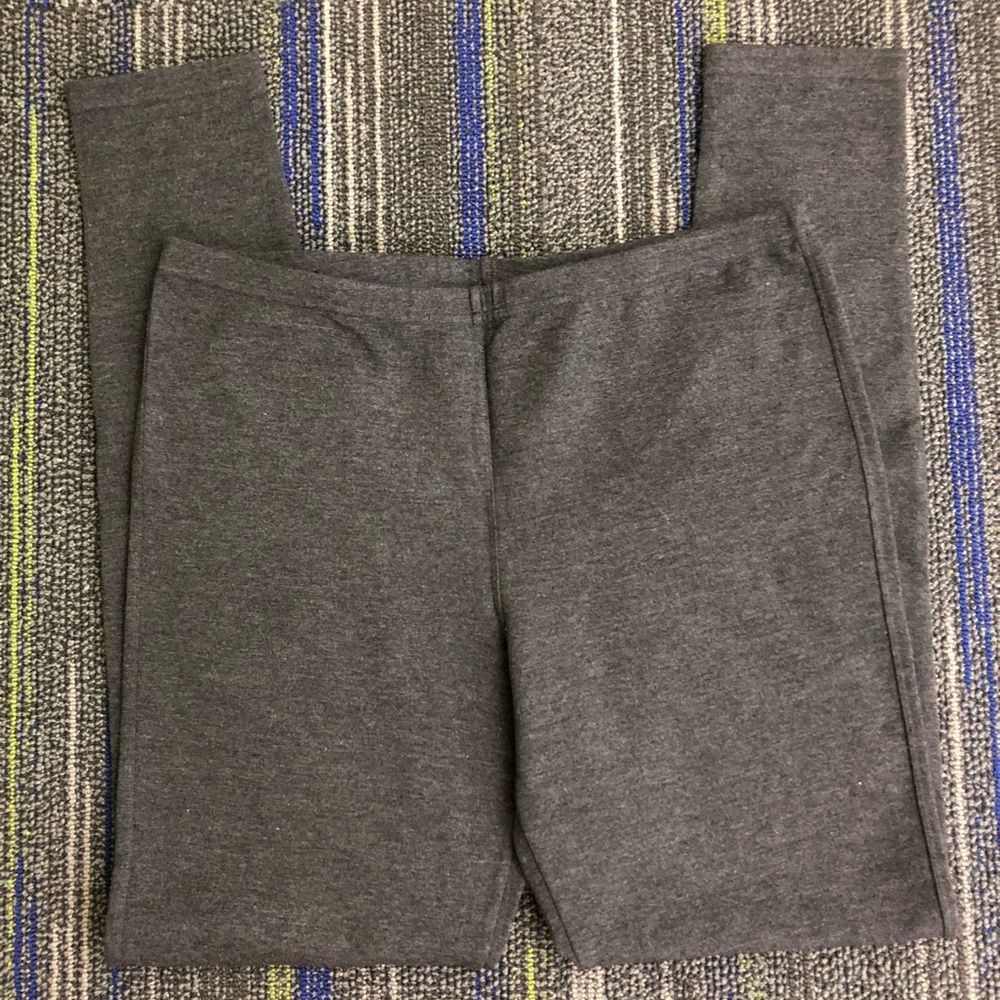 Kirkland Signature French Terry Gray Leggings, New, S